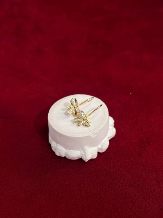Золотые серьги/BariBarShop/0•0•12