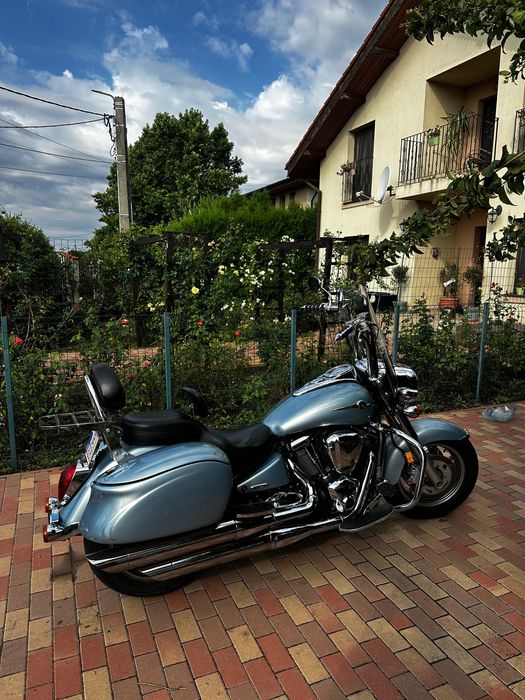 Kawasaki Vulcan VN 2000 inmatriculat import Canada cu remorca / firma