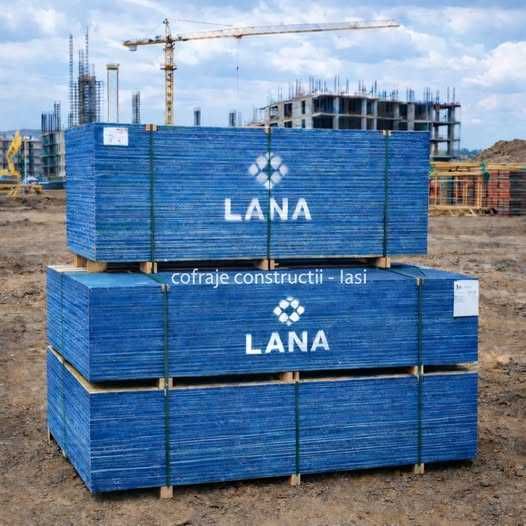 Placă galbenă cofraj 27 mm – DOKA, Kaufmann, LANA, BRAGA | Ofertă