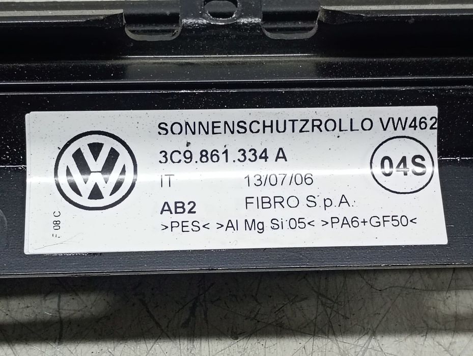 Perdea 3C9861334A Volkswagen Passat B6 (2005 - 2010) 2.0 tdi BMR