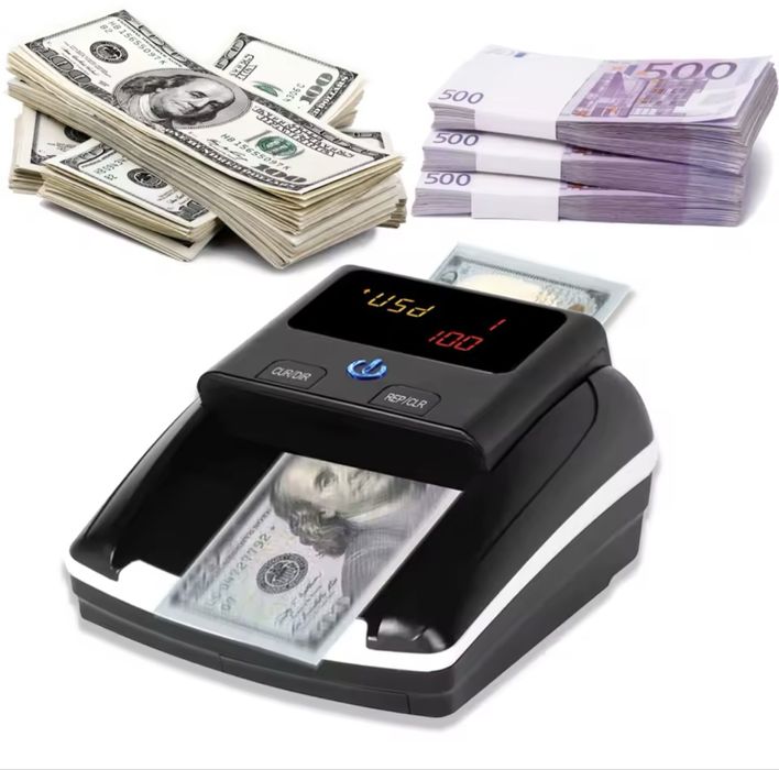 Машина Детектор за фалшиви банкноти - Евро и Долари