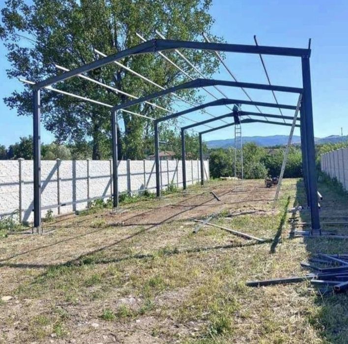 Vindem si distribuim o gama larga de hale sau structuri metalice noi n