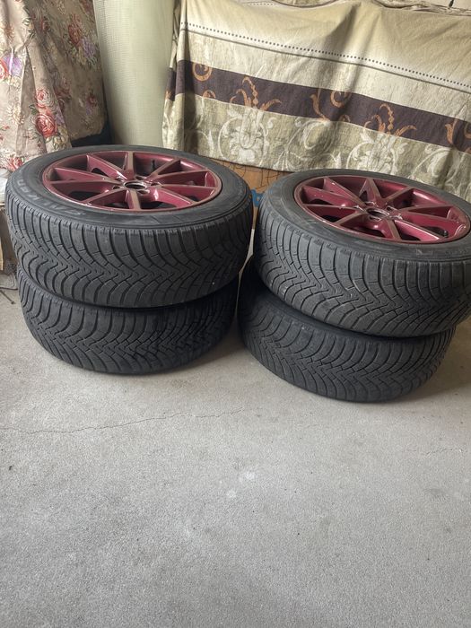 Jante cu tot cauciucuri pe 17 de audi și volkswagen