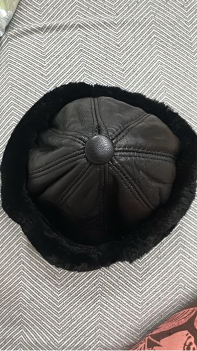 Тюбетейка кожаная новая
