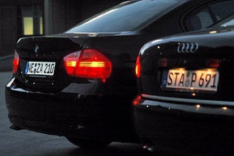 Suport numar auto cu leduri