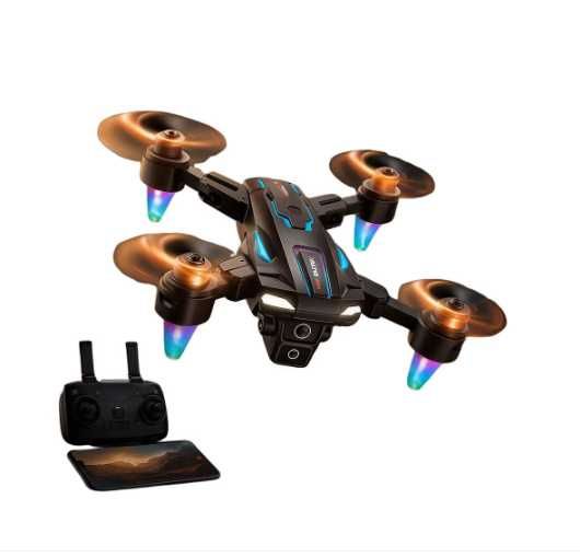 Дрон, Двойна ESC камера, Вграден екран, 8K, До 500 метра