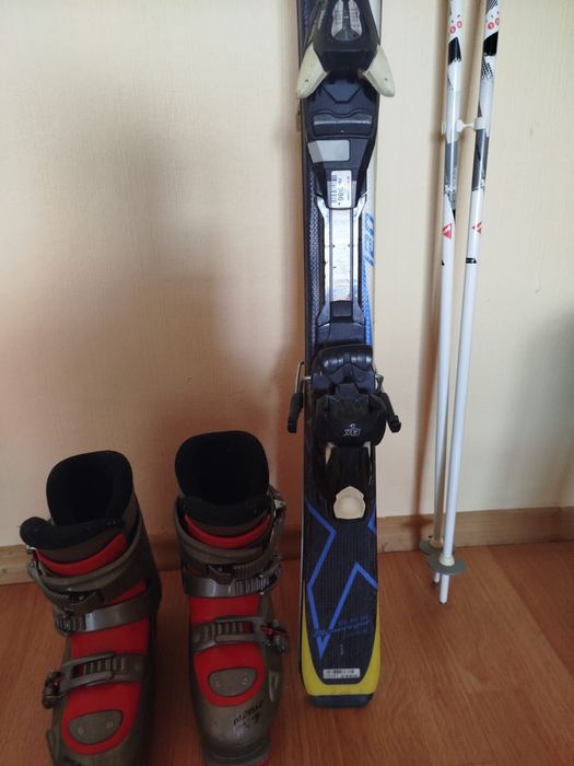 Детски/Юношески ски комплект Salomon 120см + обувки Dalbello 23.0
