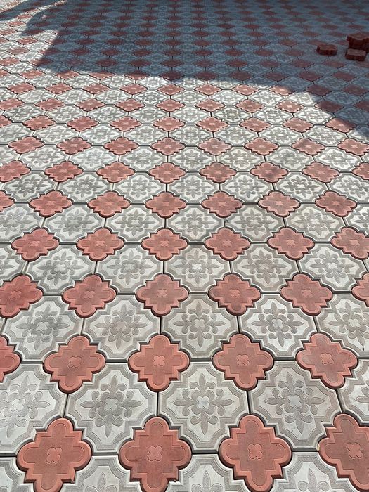 Укладка брусчатка