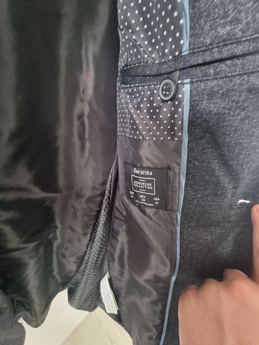 Sacou de costum Bershka