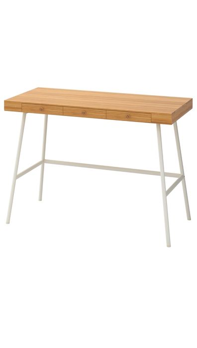 LILLÅSEN Birou, bambus, 102x49 cm ikea