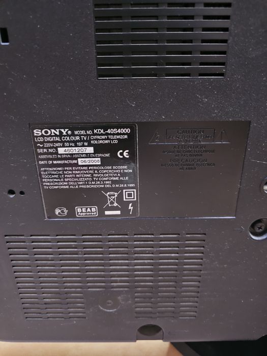 Televizor Sony 1200 lei