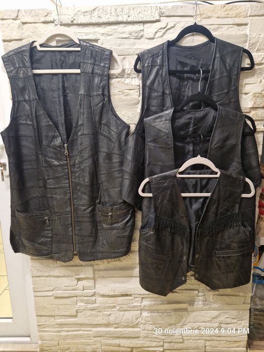 Veste piele naturala,stofa,penea