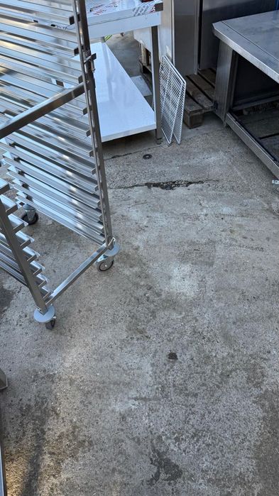 Carucior tavi inox tavi GN1/1 + masa inox 1800x700 noi