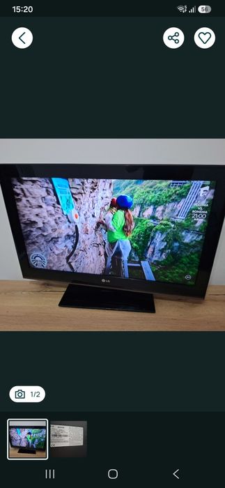 Vând tv marca LG cu telecomanda