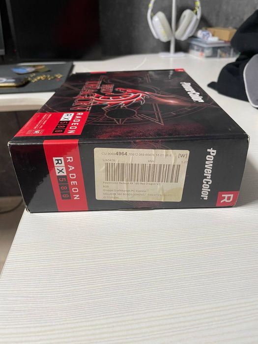 Видеокарта 8 гб red dragon