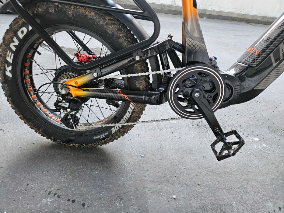 Продавам мощен електрически Fat Bike Lankeleisi RX800 Plus (1000W) – Като нов!