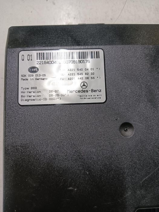 Modul De Control Baterie Mercedes-Benz S-Class Ii W221, C215 2005 - 2013 A2215400401