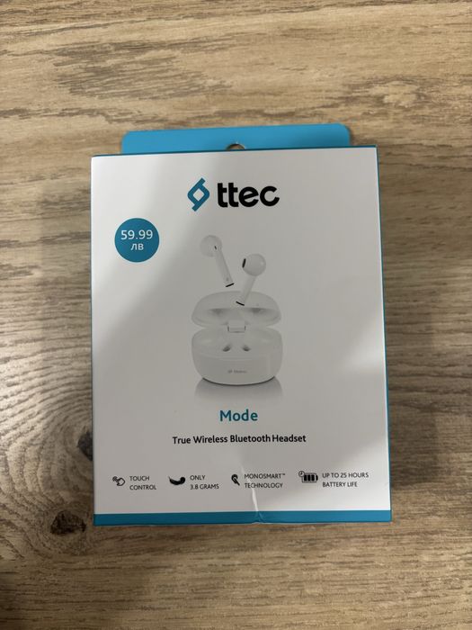 Ttec слушалки ЧИСТО НОВИ