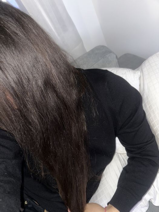 100% естествена коса, все още не е отрязана