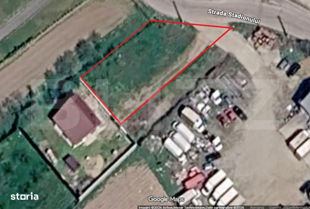 Teren Intravilan 690 Mp + Proiect De Casa In Sanmartin