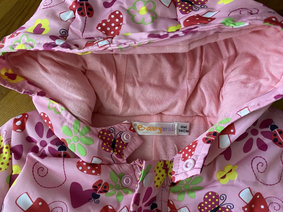 детски зимен гащеризон 74см