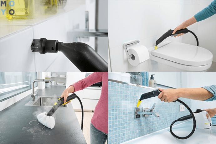 Пароочиститель Karcher/Паровой очиститель/Клининг/легкий, компактный