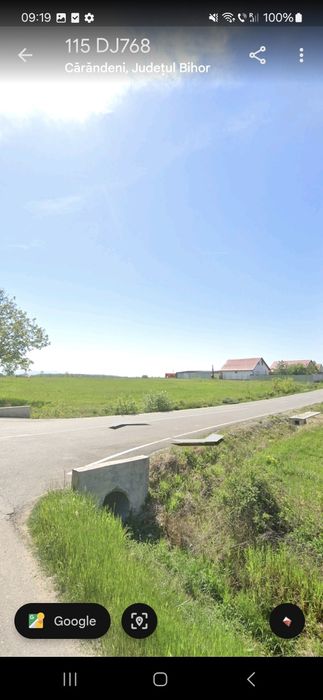 Se vinde teren  intravilan 2500mp cărăndeni comuna lăzăreni