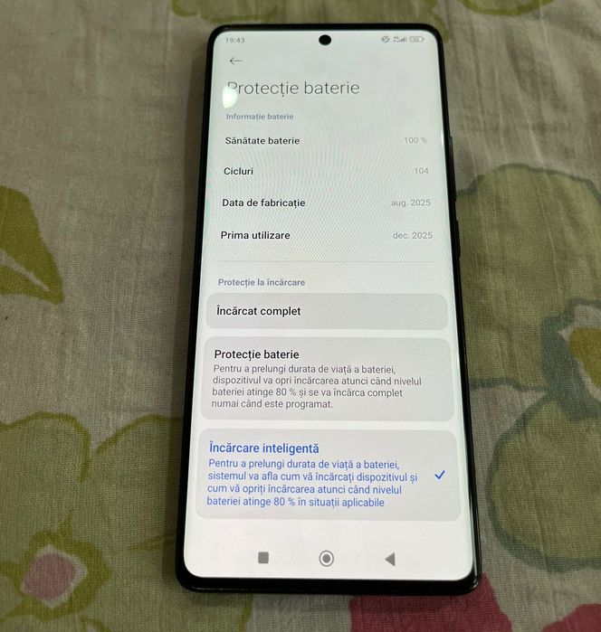 Vând telefon Xiaomi Redmi note 14 pro 256gb