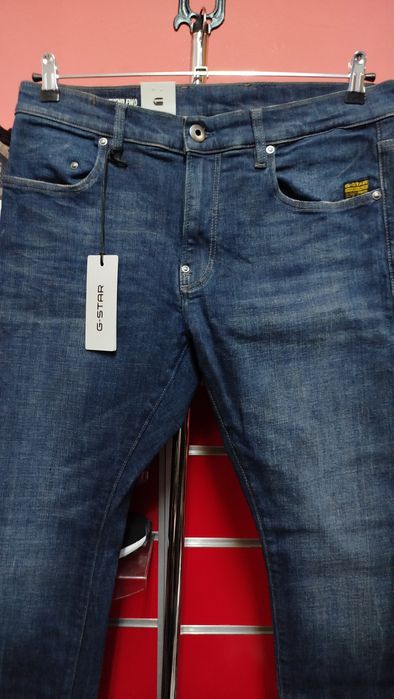 Оригинални дънки G-Star Raw Revend W34 , W35 Skinny нови мъжки