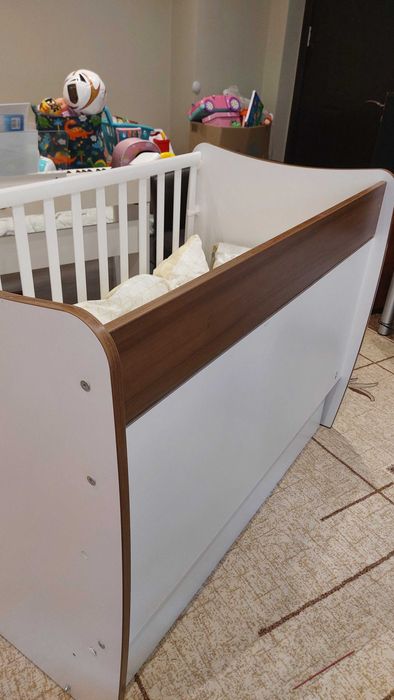 Бебешка кошара/люлка/легло Lorelli + матрак Magniflex Bamboo