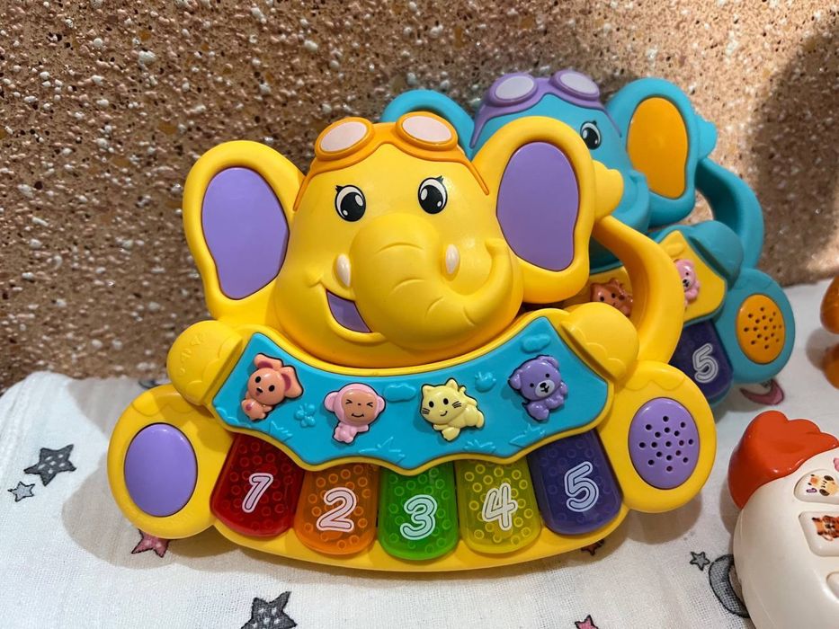 Музыкальная игрушка Ципленок, Слоник