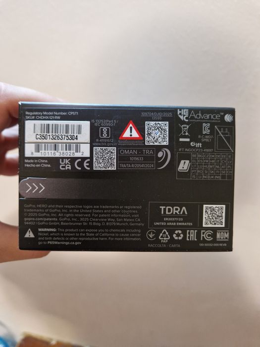 GoPro Hero 12 black, nou, sigilat