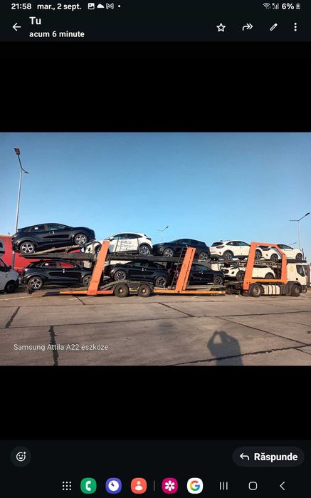 Transportor auto 10 poziții