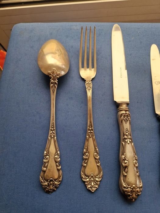 Set tacamuri din argint masiv