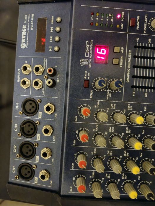 Sunet de calitate cu Mixerul WNGE WG-40 – Gata de folosit