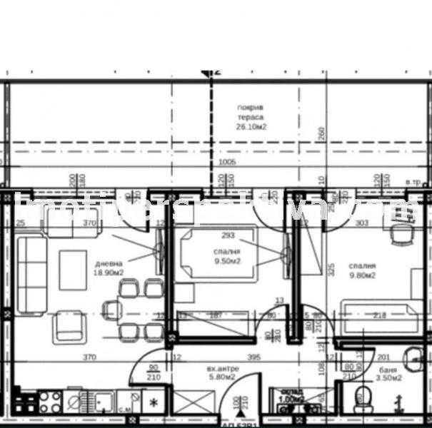 Продава се Тристаен апартамент в Пловдив, Остромила - 104 кв.м за 613 €/кв.м - Снимка #6