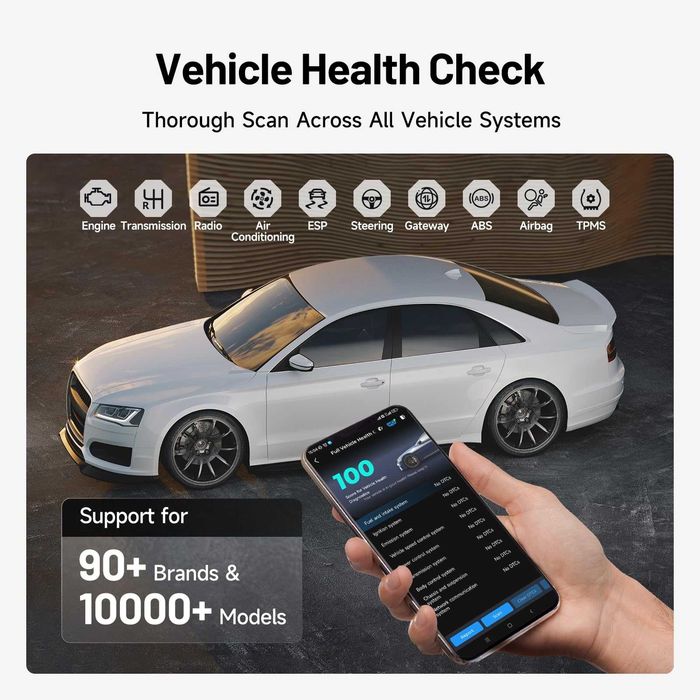 TOPDON CarPal OBD2 диагностика за кола