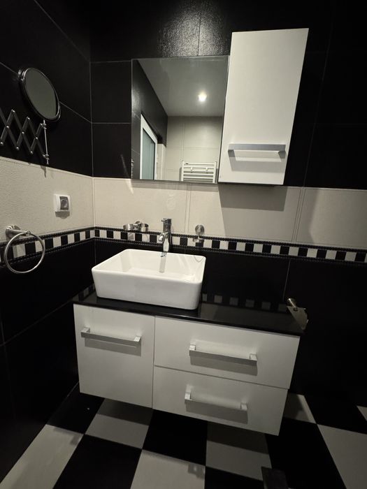 Комплект Шкаф Огледало за баня тоалетна 60см