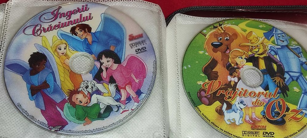 25 DVD. desene animate lb. romana impecabile