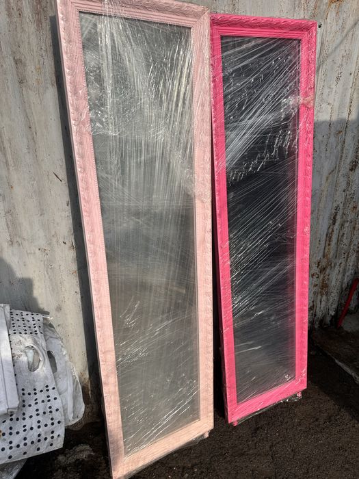 Зеркало , рейлы розовый