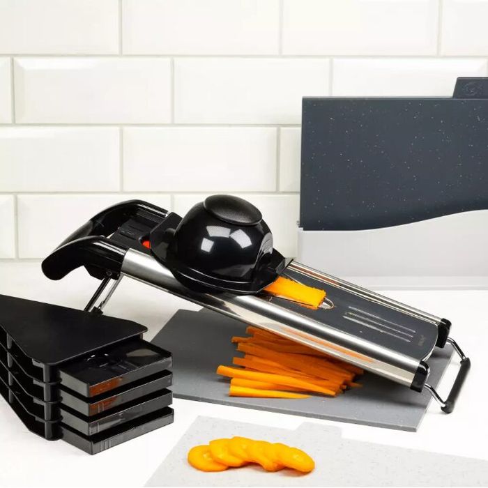 Dispozitiv, aparat manual pentru taierea legumelor, 5 lame