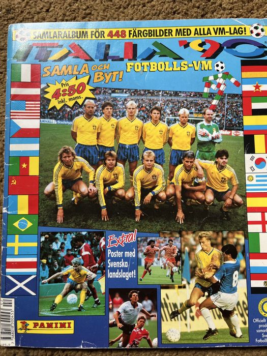Album Italia 90 Editie Suedeza