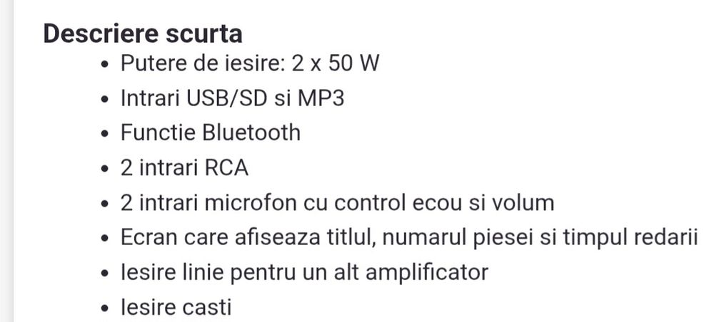 Statie LTC ATM6000BT+2boxeMstudio+2microfoane
