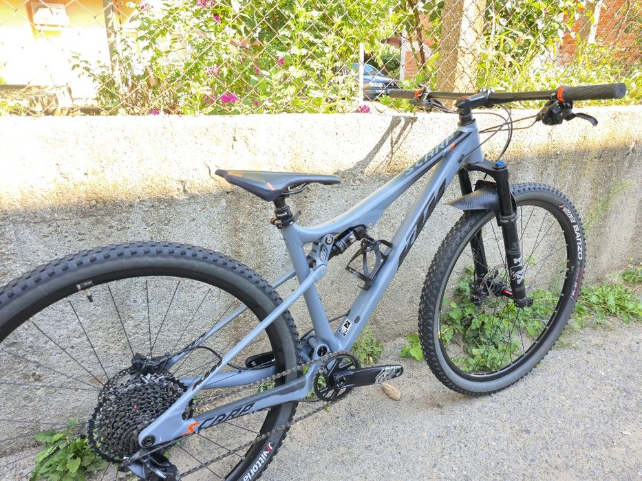 KTM Scarp 29 цола S размер 1х12 GX Sram Full Fox Suspension  Deore Хидравлични, Алуминиев велосипед с двойно окачване