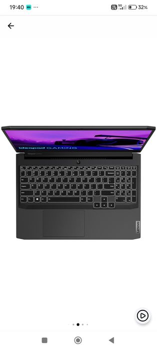 Laptop Gaming Lenovo IdeaPad 3 15IHU6 cu procesor Intel Core i5-11300H, 15.6"..Nou