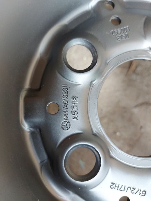 5×112-17" Mercedes  стоманени джанти 4бр.