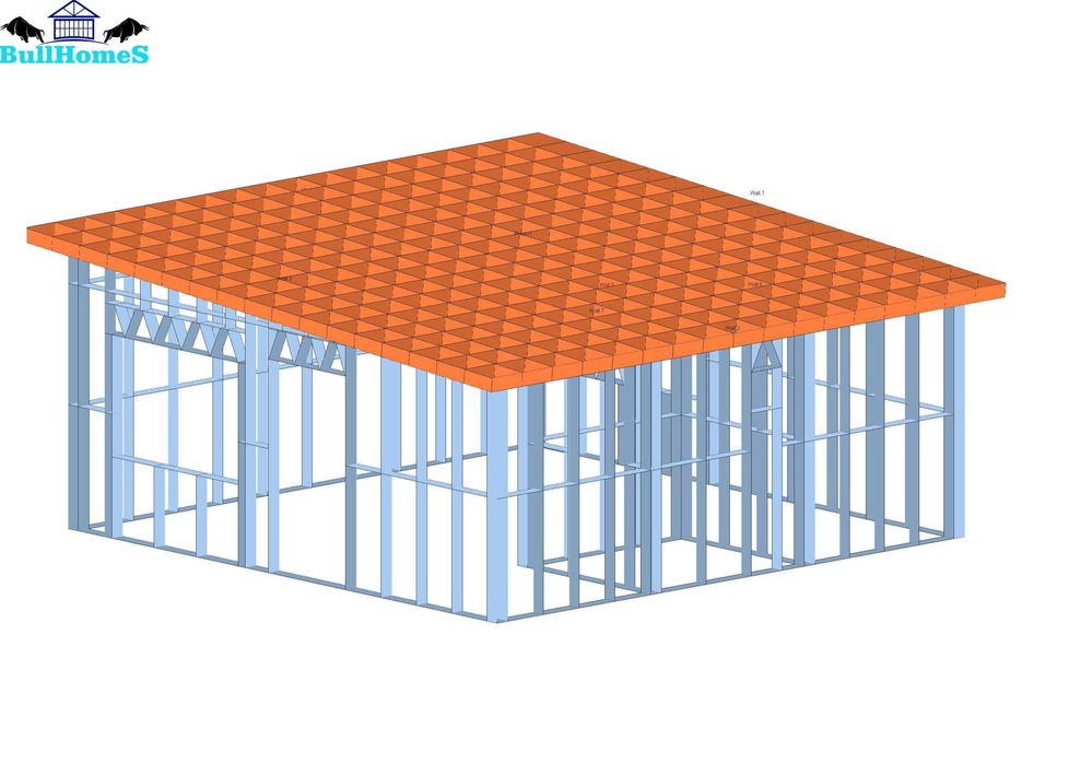 Къща, Бунгало, Сглобяеми къщи, Преместваеми, Модулни, Жилищни - 36м2