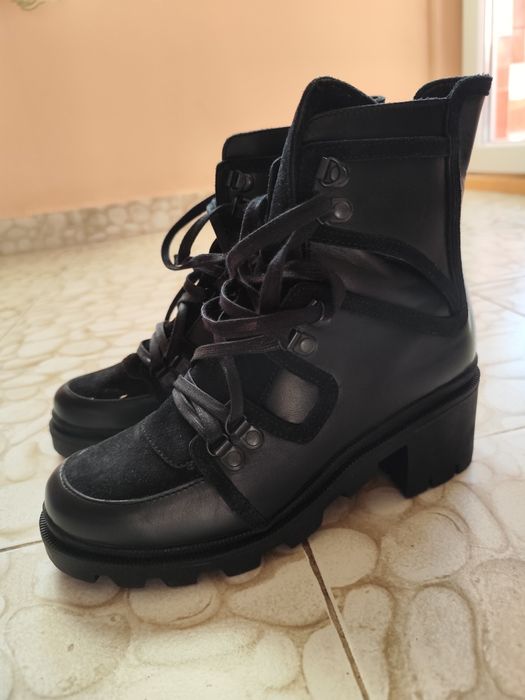 Боти естествена кожа