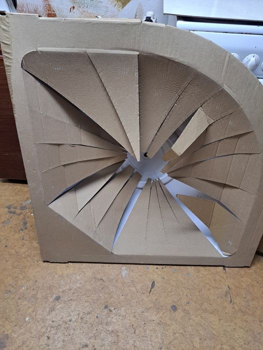 Крыша на душевую кабину 90×90.