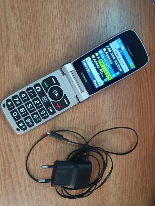 Brondi clapeta LCD mare taste mari butoane seniori necodat